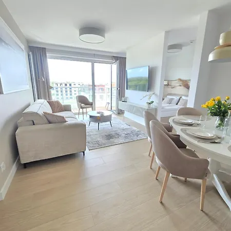 Appartement Polanki Aqua 3-pokojowy -premium - Baseny, Wellness I Blisko Morza Garaz