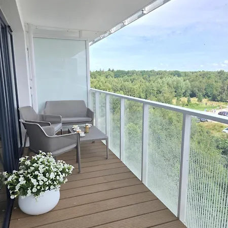 Apartman Polanki Aqua 3-pokojowy -premium- Family - Baseny, Wellness I Blisko Morza Garage & Pool Access *