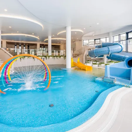 Apartman Polanki Aqua 3-pokojowy -premium- Family - Baseny, Wellness I Blisko Morza Garage & Pool Access Kołobrzeg