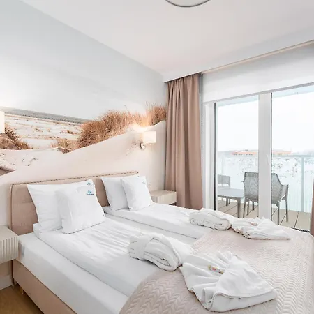 Polanki Aqua 3-pokojowy -premium - Baseny, Wellness I Blisko Morza Garaz Apartman Kołobrzeg