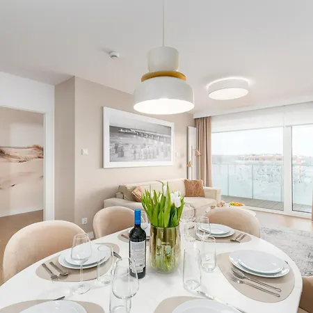 Polanki Aqua 3-pokojowy -premium- Family - Baseny, Wellness I Blisko Morza Garage & Pool Access Apartman *