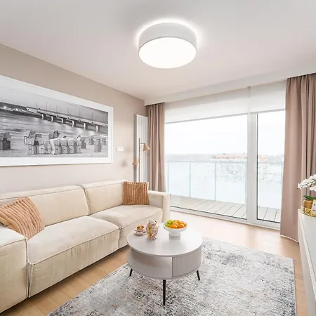 Polanki Aqua 3-pokojowy -premium- Family - Baseny, Wellness I Blisko Morza Garage & Pool Access Apartman Kołobrzeg