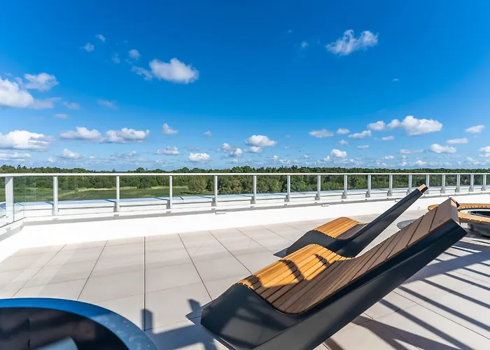 Daire Polanki Aqua 3-pokojowy -premium - Baseny, Wellness I Blisko Morza Garaz