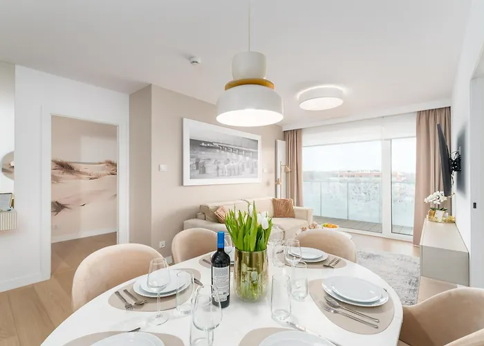 Polanki Aqua 3-pokojowy -premium - Baseny, Wellness I Blisko Morza Garaz Daire *