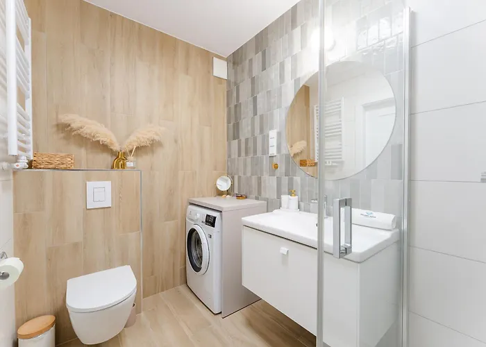 Daire Polanki Aqua 3-pokojowy -premium - Baseny, Wellness I Blisko Morza Garaz