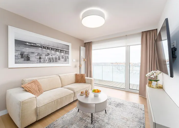 Polanki Aqua 3-pokojowy -premium - Baseny, Wellness I Blisko Morza Garaz Daire Kolobrzeg